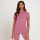 T-shirt contemporain MP Originals pour femmes – Mauve
