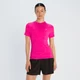 T-shirt d’entraînement MP Performance pour femmes – Magenta chiné tacheté de blanc