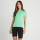T-shirt d’entraînement MP Performance pour femmes – Vert glacé chiné tacheté de blanc