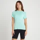 T-shirt d’entraînement MP Performance pour femmes – Bleu glacial chiné tacheté de blanc