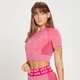 T-shirt court à manches courtes MP Curve pour femmes – Magenta