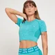 T-shirt court à manches courtes MP Curve pour femmes – Lagon