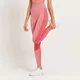 Legging taille haute MP Curve pour femmes – Rouge danger chiné