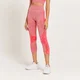 Legging ¾ taille haute MP Curve pour femmes – Rouge danger chiné