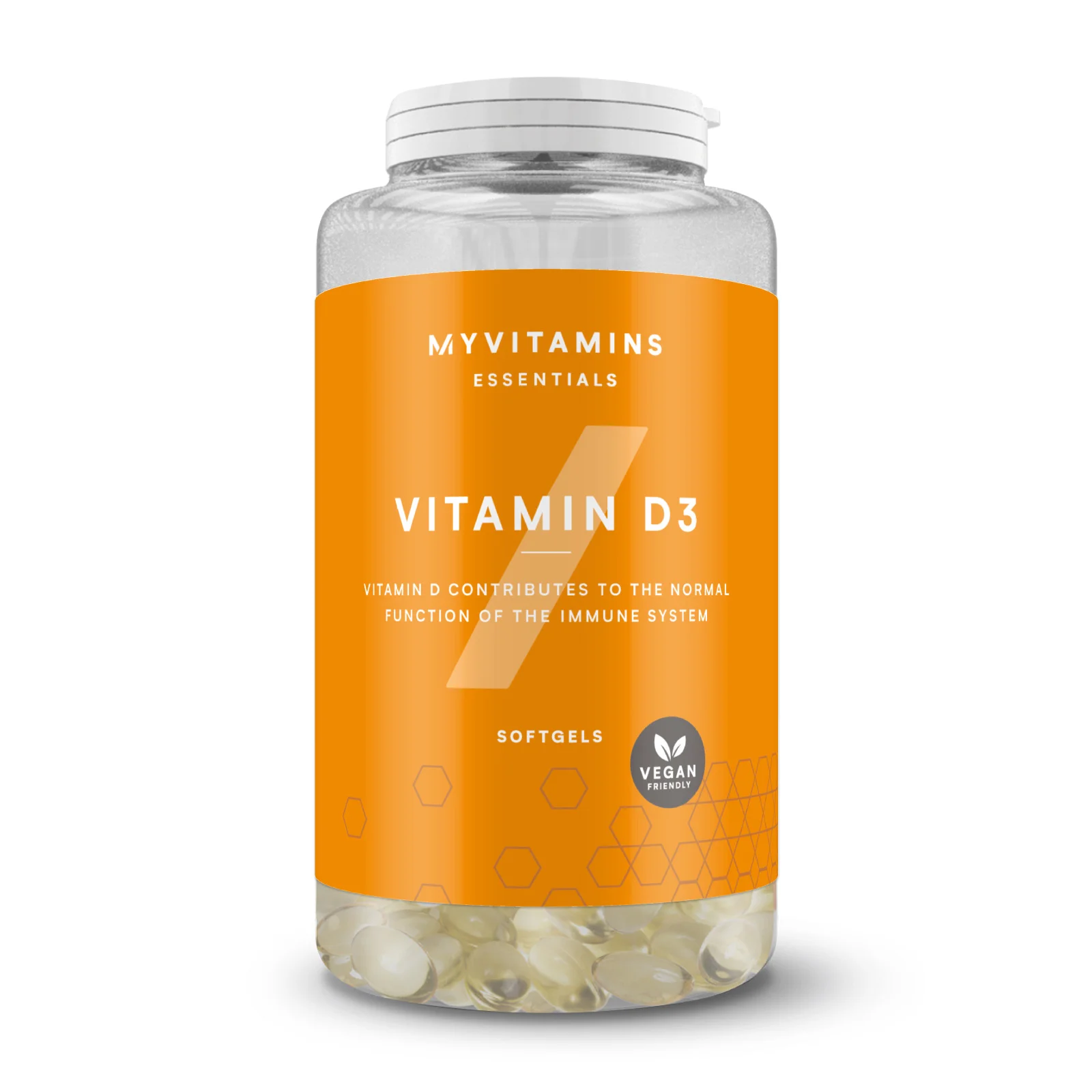 Vitamine D3 en gélules - 180Gélules molles - VeganImage1