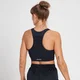 Brassière de sport MP Velocity pour femmes – Noir