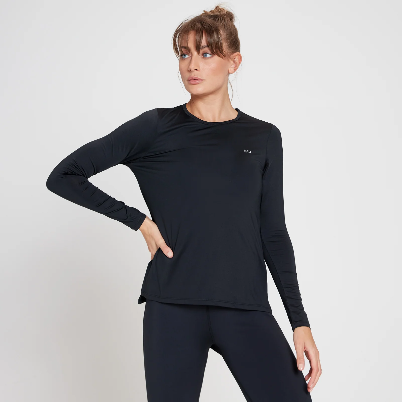 T-shirt à manches longues MP Velocity pour femmes – Noir - XXSImage1