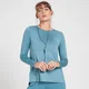 T-shirt à manches longues MP Velocity pour femmes – Bleu gris