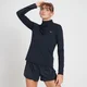 Haut à fermeture éclair ¼ MP Velocity pour femmes – Noir