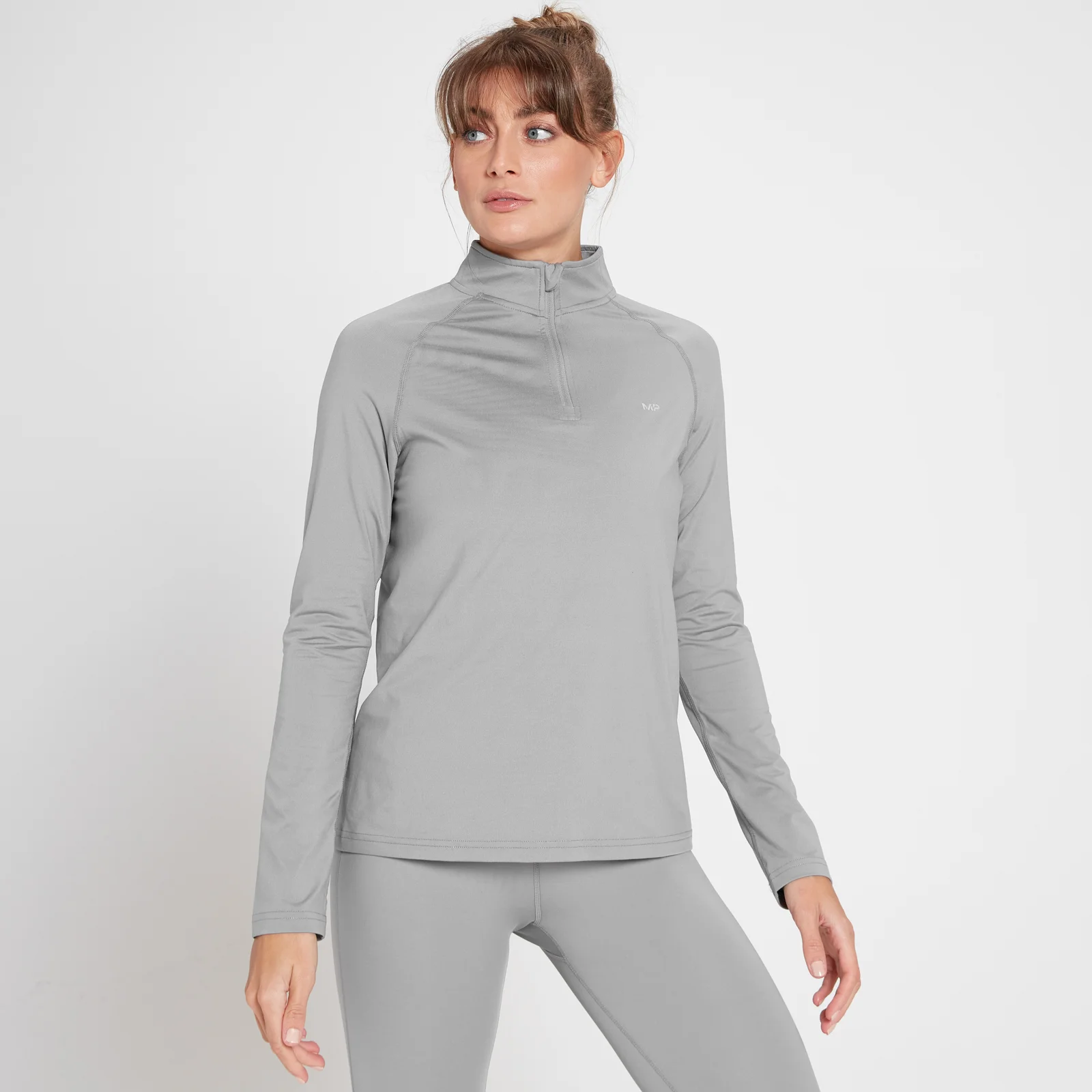 Haut à fermeture éclair ¼ MP Velocity pour femmes – Orage - XXSImage1