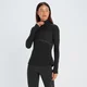 Haut à fermeture éclair ¼ MP Velocity Ultra pour femmes – Noir