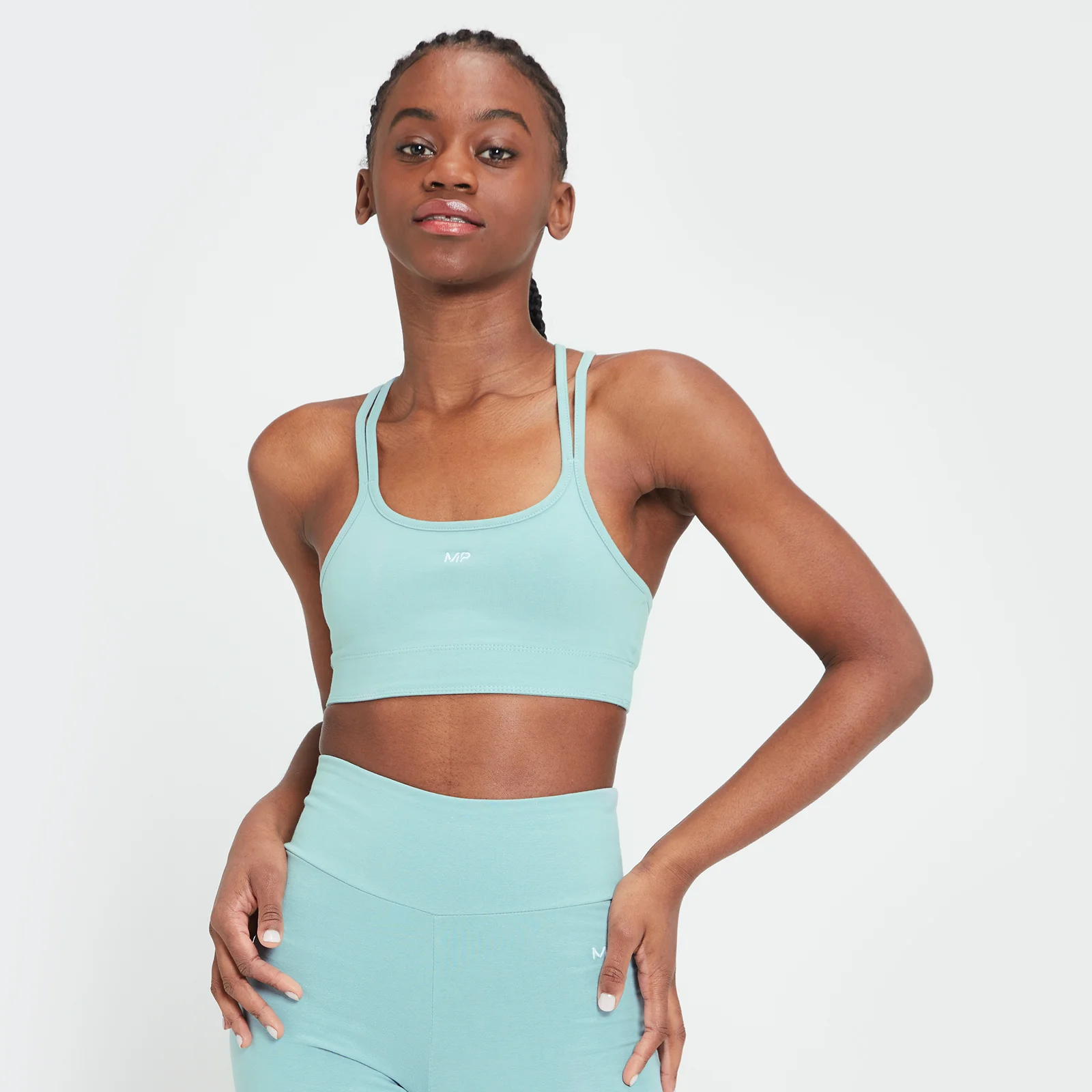 Brassière en jersey MP pour femmes – Bleu glacé - XXSImage1