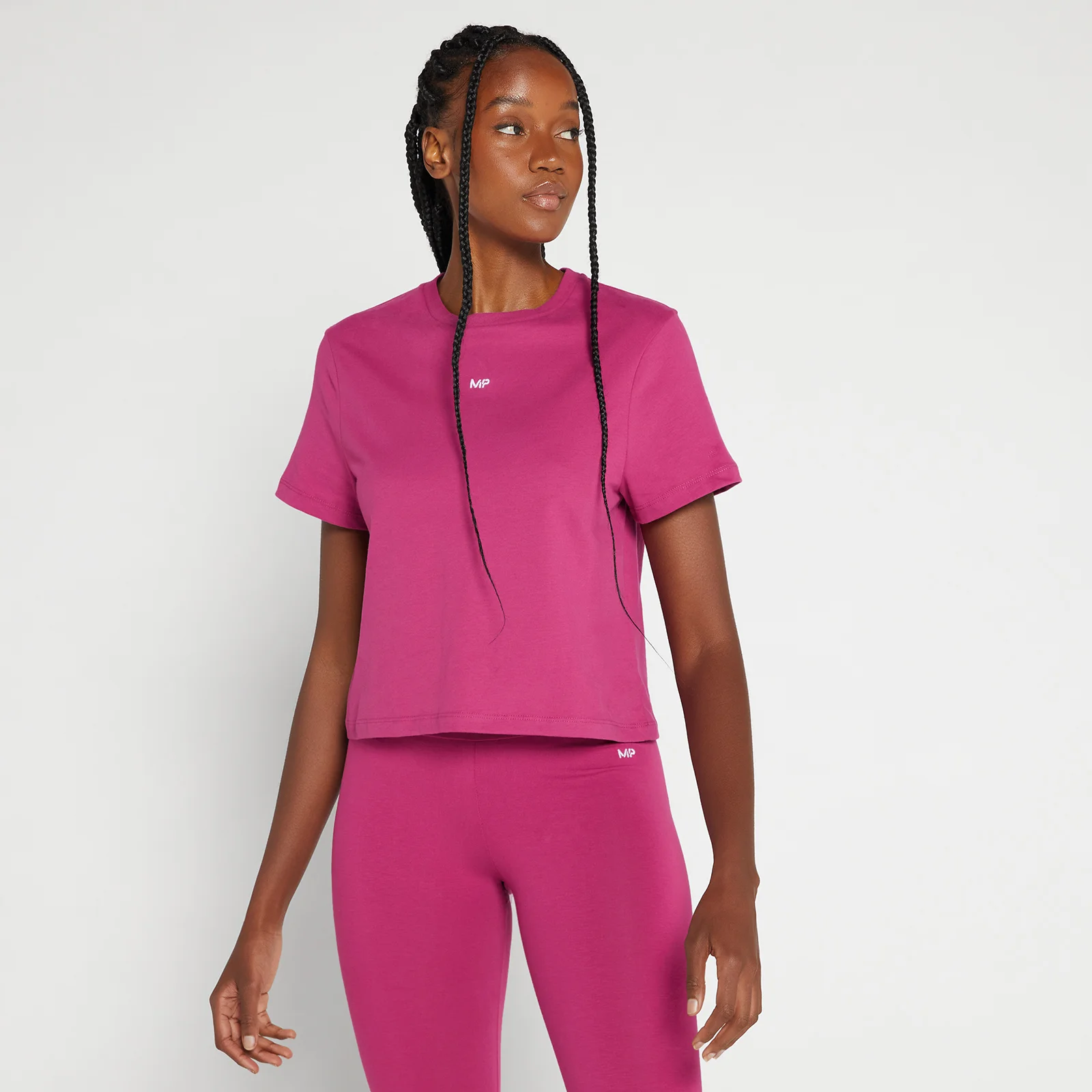 T-shirt court MP pour femmes – Sangria - XXSImage1
