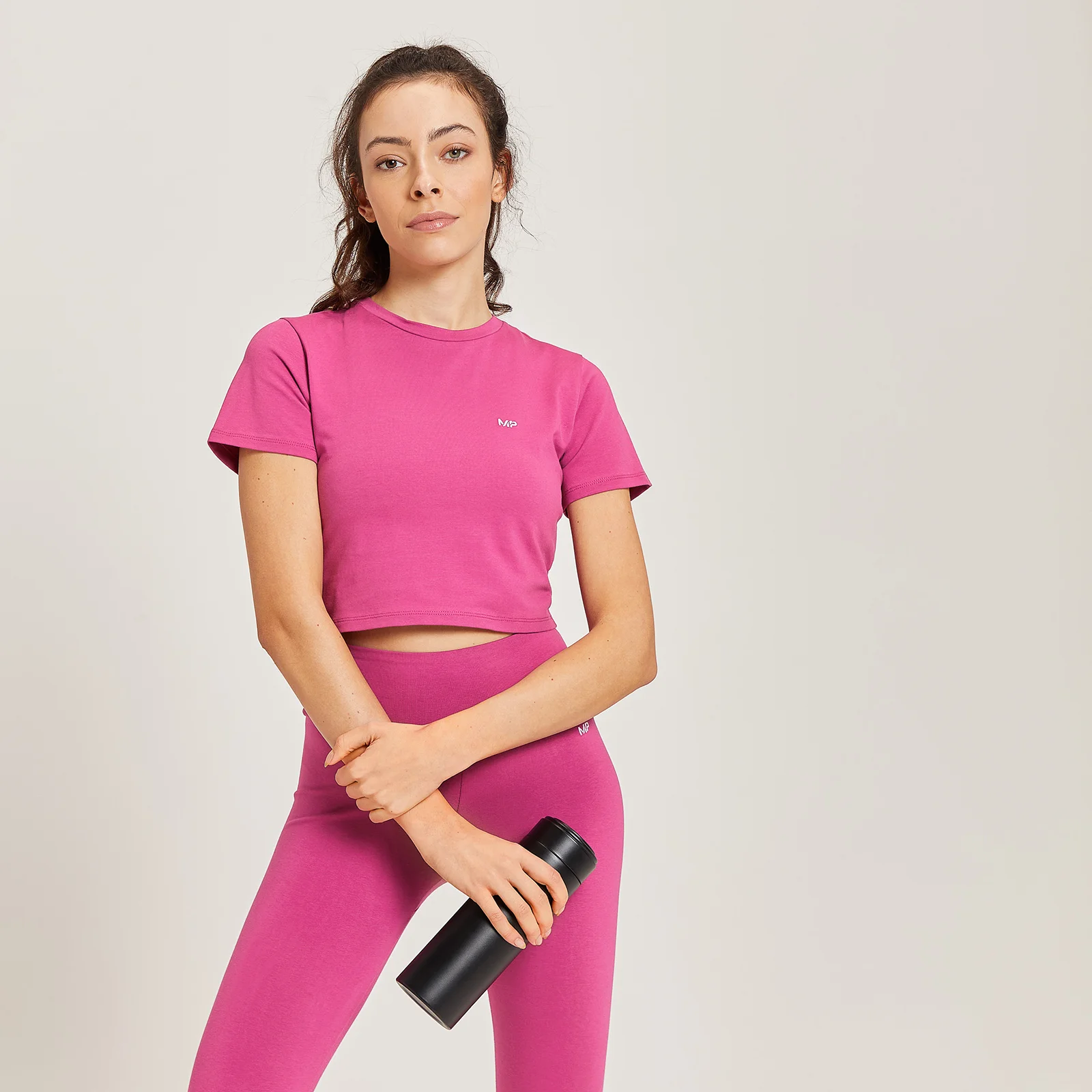 T-shirt court MP Body Fit pour femmes – Sangria - XXSImage1
