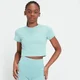 T-shirt court MP Body Fit pour femmes – Bleu glacé