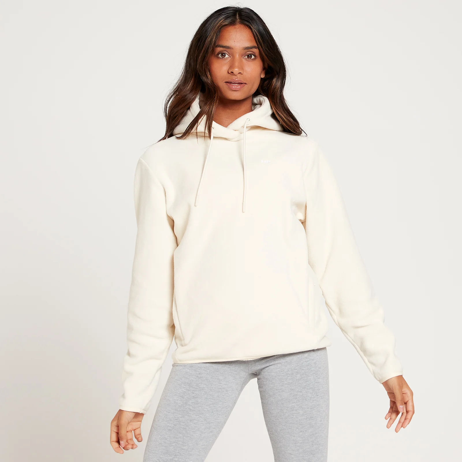 Sweat à capuche en polaire MP Essentials pour femmes – Écru - XXSImage1