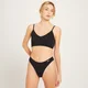 Brassière à col en V sans coutures MP Composure pour femmes – Noir