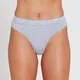 String en coton MP pour femmes – Gris chiné