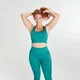 Brassière de sport côtelée sans coutures MP X Siobhan – Vert