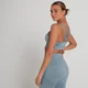 Brassière de sport sans coutures MP Dynamic Training pour femmes – Bleu glacé