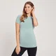 T-shirt de maternité sans coutures à manches courtes MP pour femmes – Bleu glacé