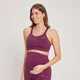 Brassière de sport de maternité/d’allaitement MP pour femmes – Violet foncé