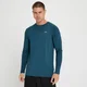 T-shirt à manches longues MP Velocity pour hommes – Bleu sarcelle