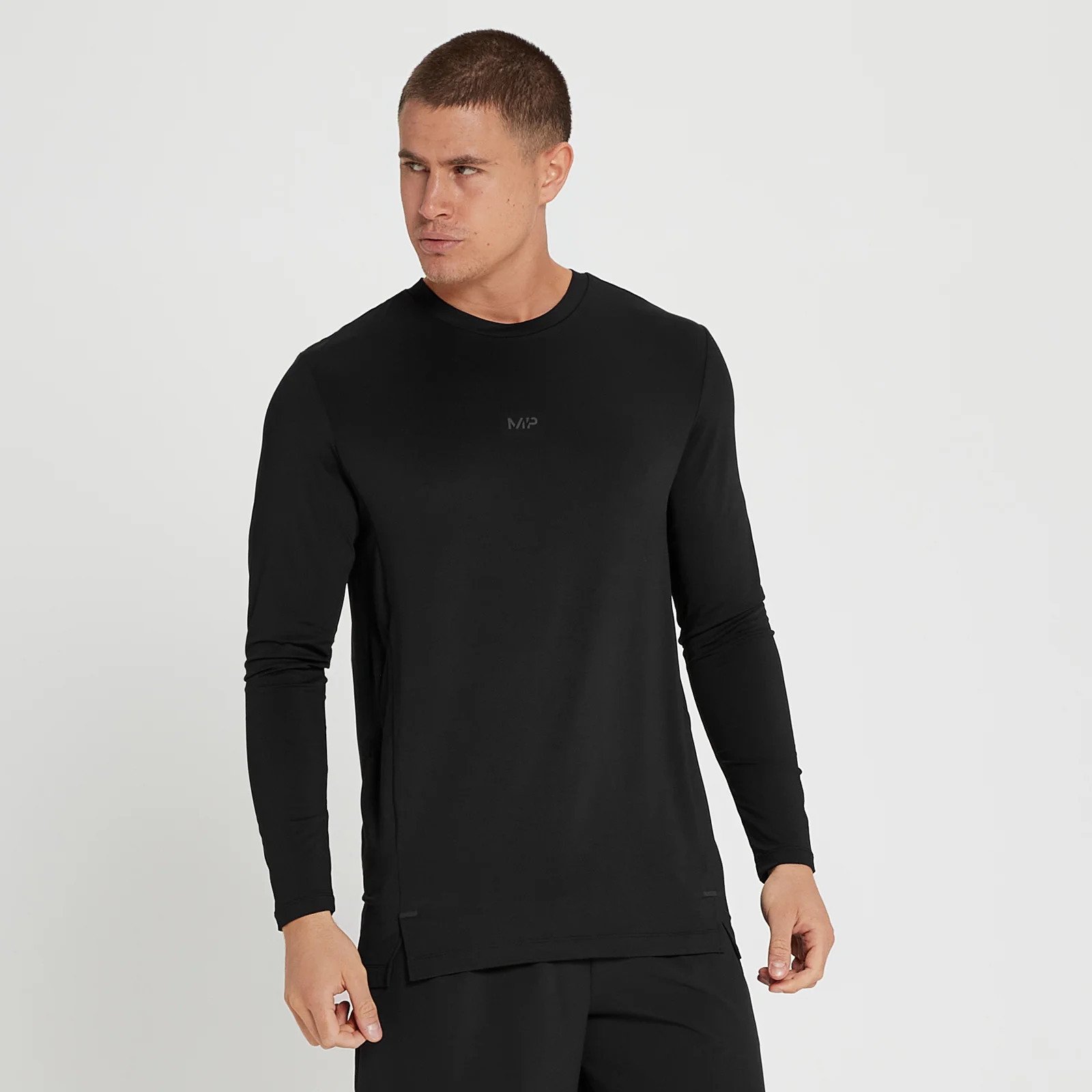 Haut à manches longues MP Velocity Ultra pour hommes – Noir - XXSImage1