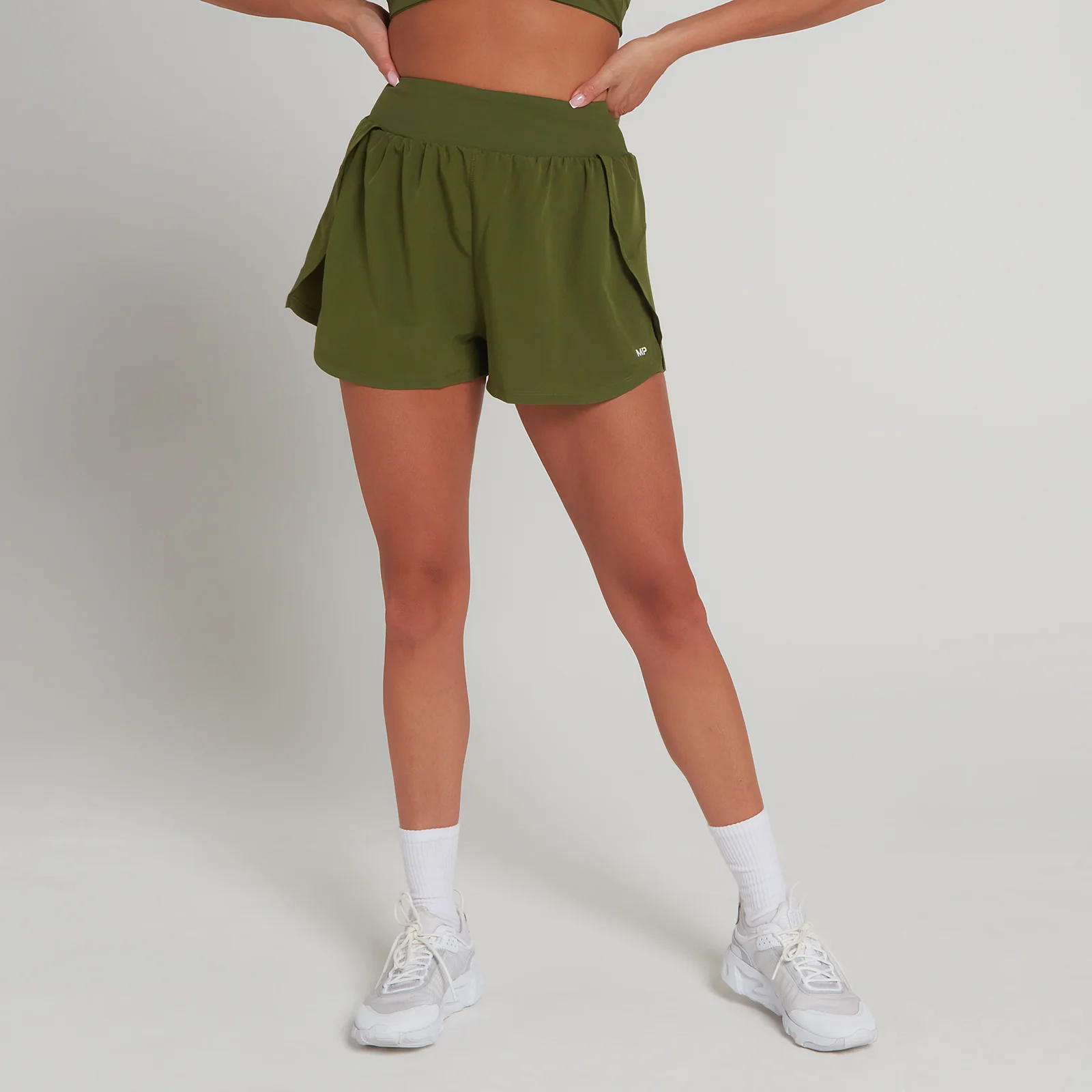 Short double épaisseur MP Adapt pour femmes – Vert feuille - XXSImage1