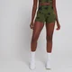 Short moulant sans coutures MP Shape Ultra pour femmes – Vert feuille tie-dye