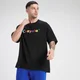 T-shirt oversize unisexe MP Crayola Graphic – Noir