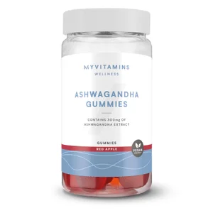 Pastilles gélifiées à l’ashwagandha (60 pastilles gélifiées) - Flavour Red Apple (Extra Strength)