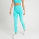 Legging sans coutures avec effet froncé MP Impact pour femmes – Bleu rivière
