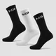 Chaussettes de tennis MP Essentials pour femmes (lot de 3) – Noir/Blanc