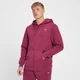 Sweat à capuche zippé MP Rest Day pour hommes – Baie rouge