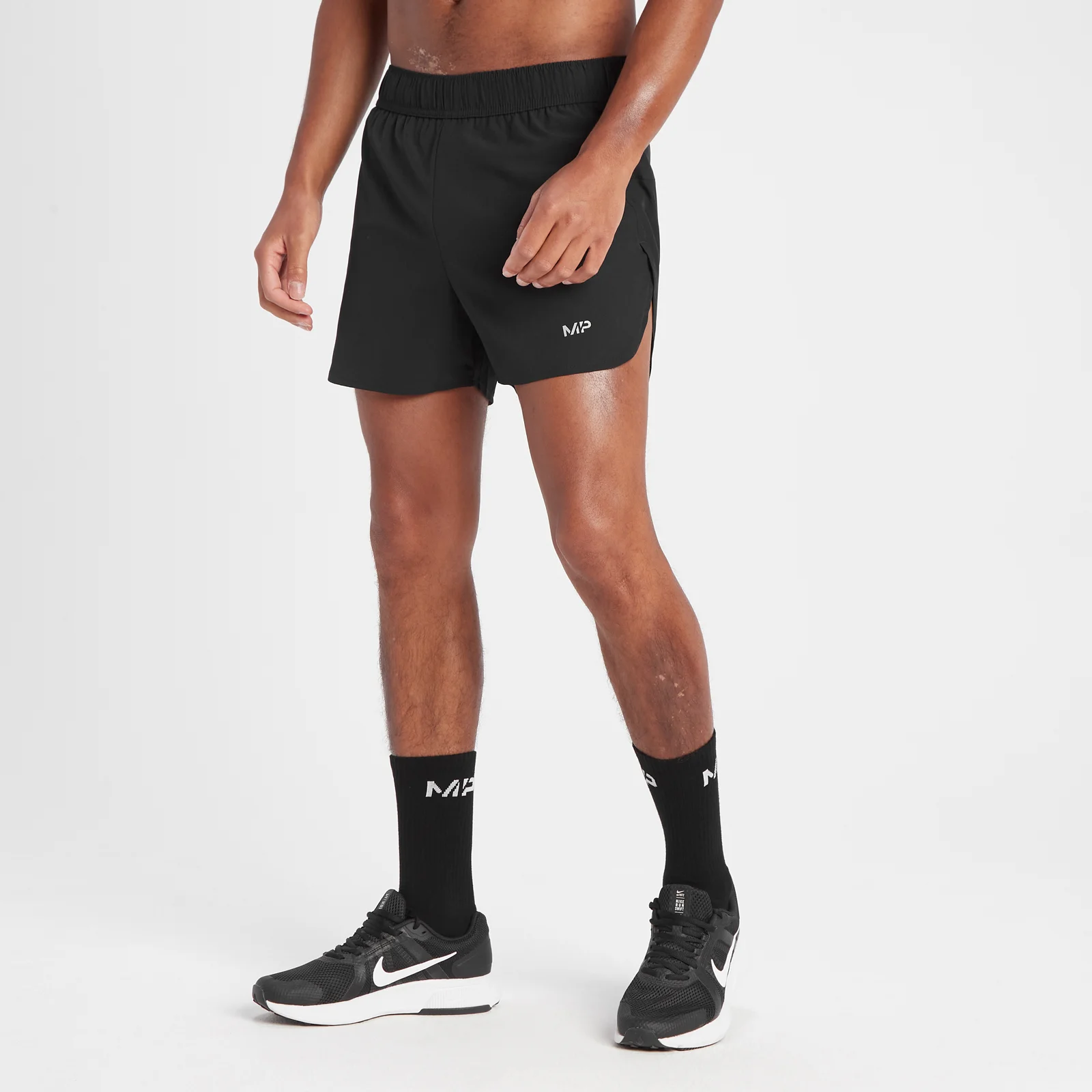 Short avec entrejambe de 8 cm MP Velocity pour hommes – Noir - XXSImage1