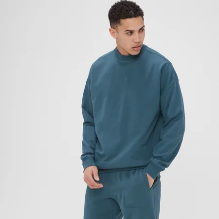 Sweat à col ras du cou MP Adapt pour hommes – Bleu fumé
