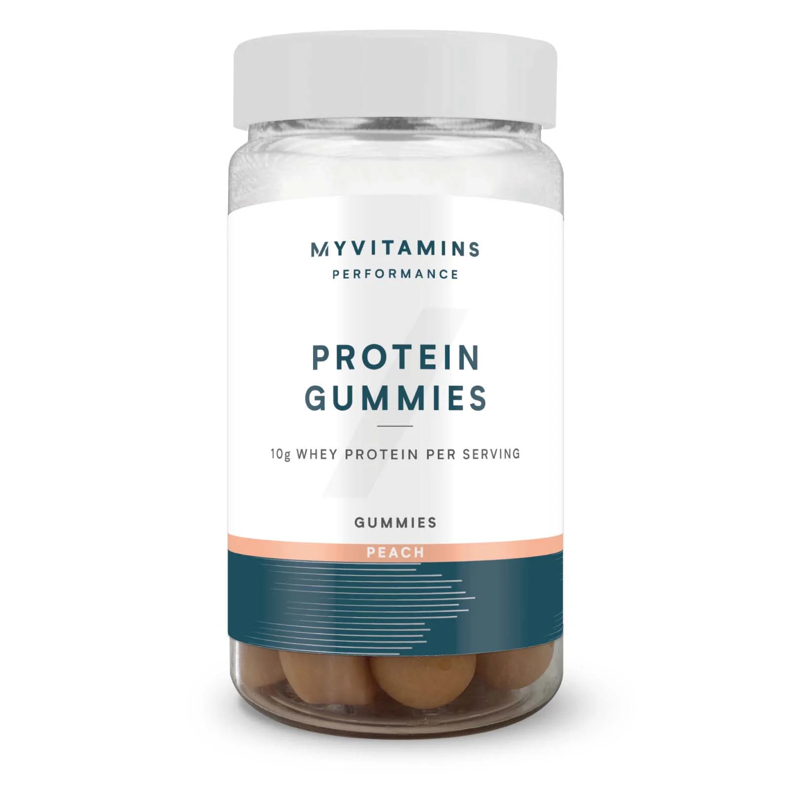 Pastilles gélifiées protéinées - 56gommes à mâcher - PêcheImage1