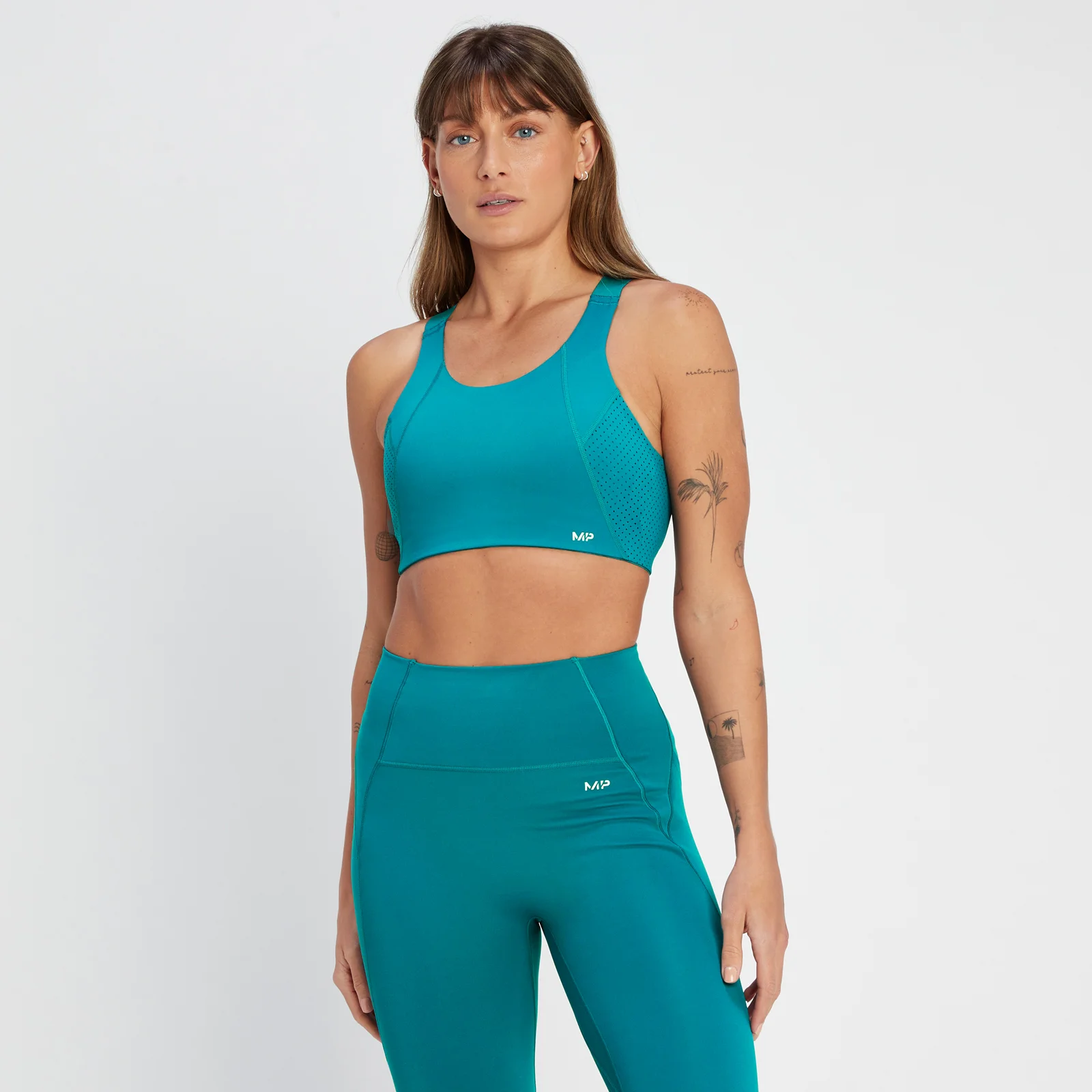 Brassière de sport MP Tempo Ultra pour femmes – Lagon foncé - XSImage1