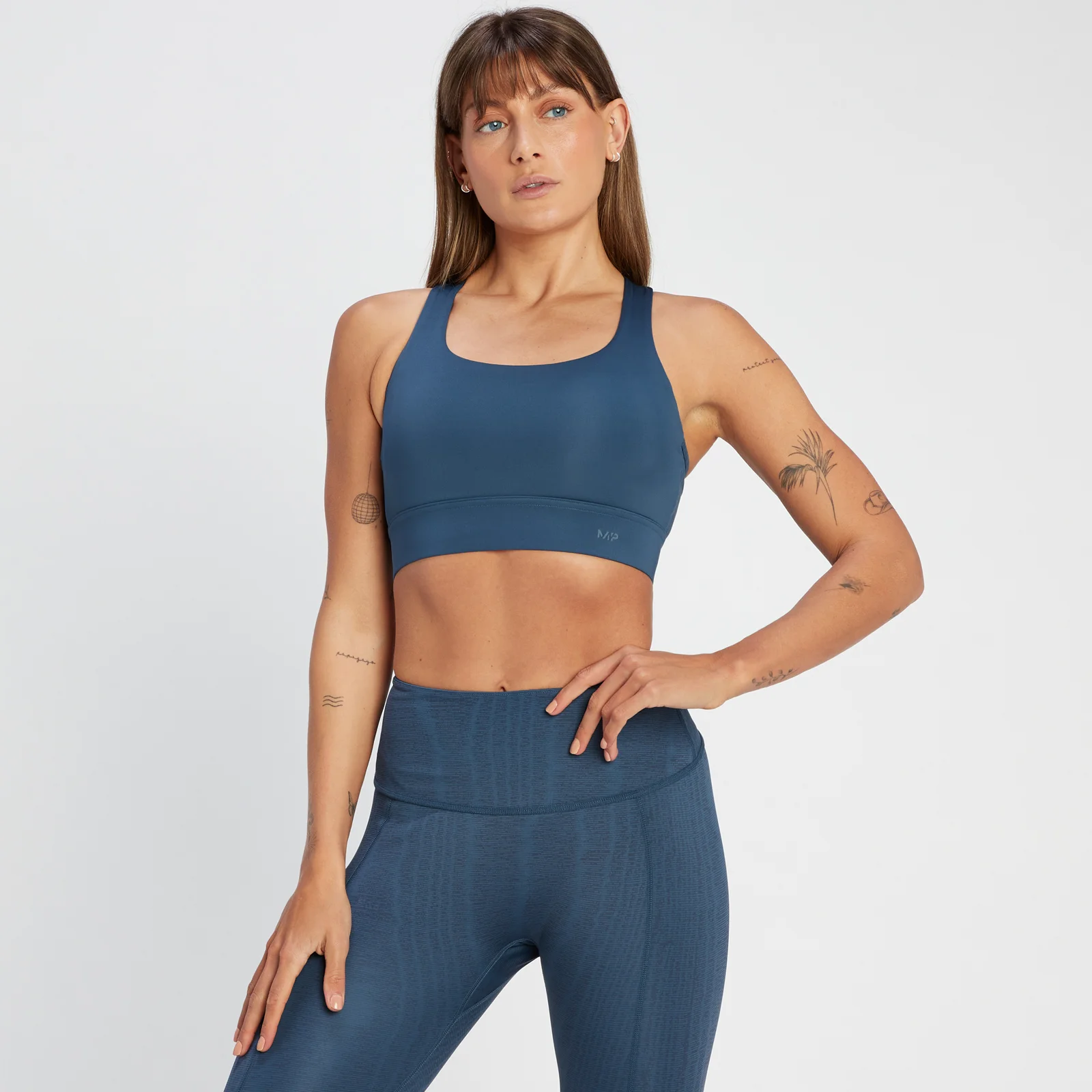 Brassière de sport à maintien supérieur MP Tempo pour femmes – Ardoise foncé - XSImage1