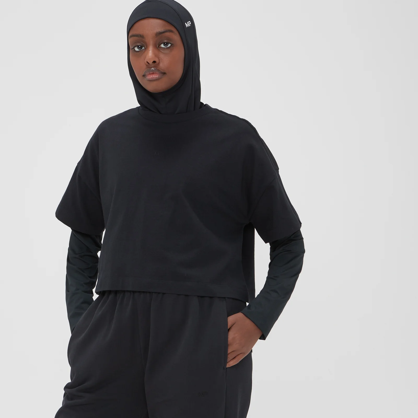T-shirt court MP Adapt pour femmes – Noir - XXSImage1