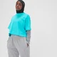 T-shirt court MP Adapt pour femmes – Turquoise vif