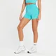 Short moulant sans coutures MP Tempo Tonal pour femmes – Turquoise vif