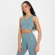 Brassière de sport longue MP Power pour femmes – Bleu galet