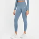 Legging ⅞ sans coutures MP Shape pour femmes – Bleu galet