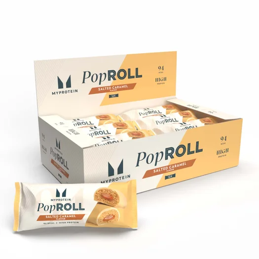 Pop Rolls - 12 x 27g - Nouveau - Caramel salé