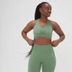 Brassière sans coutures délavée MP pour femmes – Jade délavé