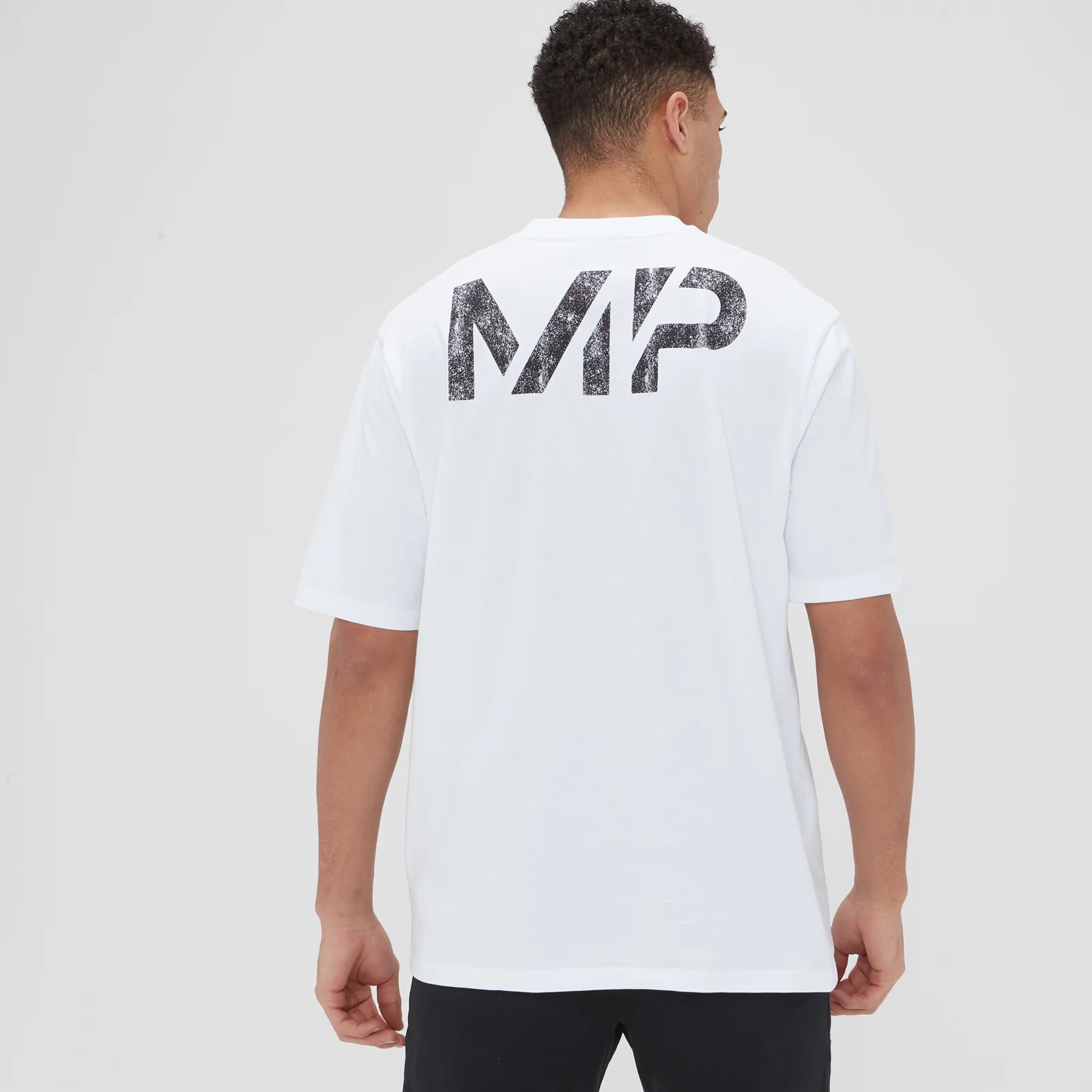 T-shirt oversize MP Grit Graphic pour hommes – Blanc - XXSImage1