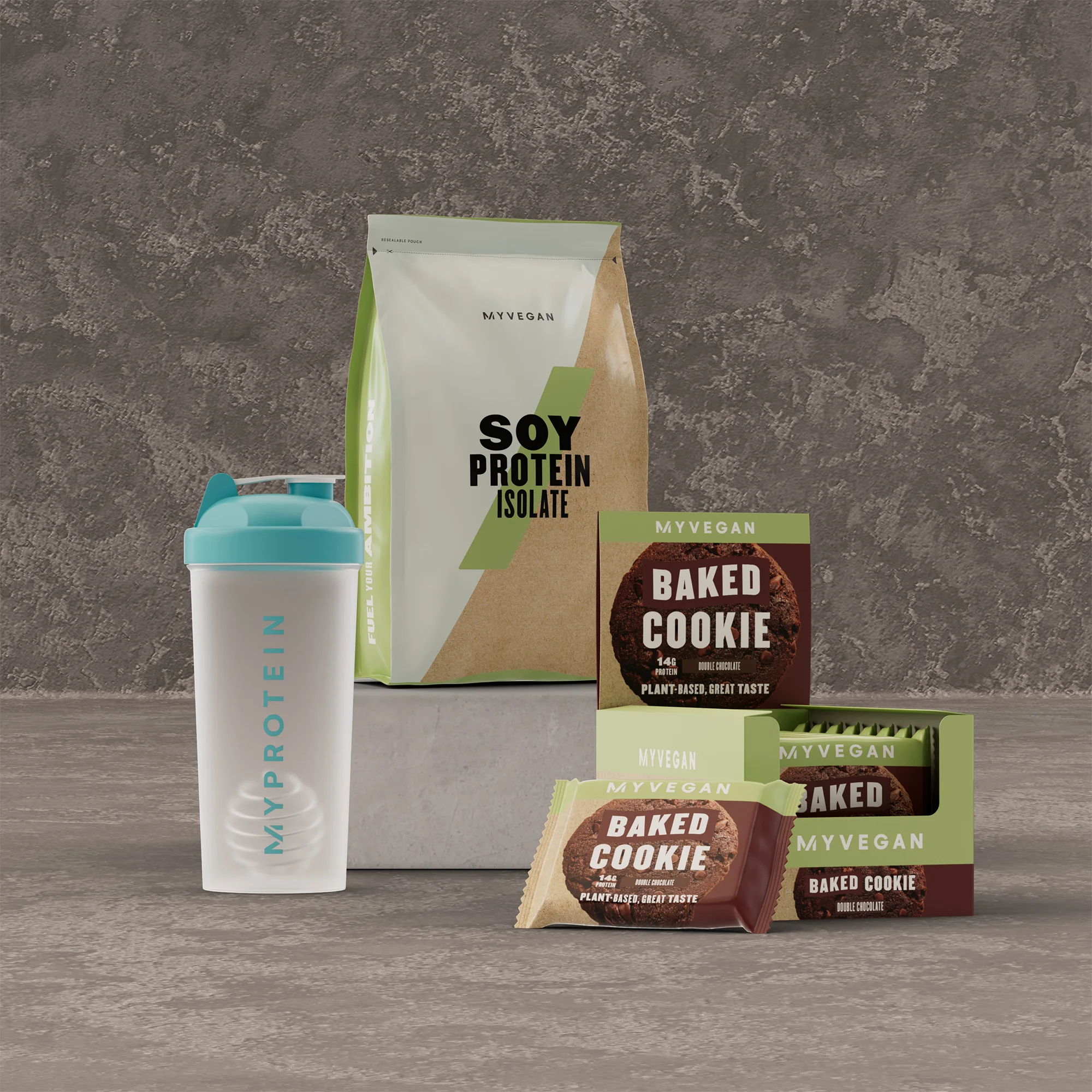 Coffret découverte Vegan Protein - Double Chocolate - Salted CaramelImage1
