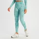 Legging sans coutures MP Shape pour femmes – Tie-dye bleu foncé
